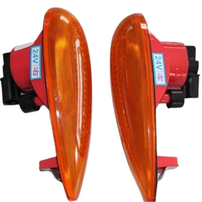 JAC HFC1041 HFC1048 Signaux de virage latéraux des camions Pièces automobiles en plastique et puissance de 72 W