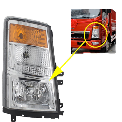 12V/24V phares combinés pour camions légers HOWO Détails d'emballage Standard ou sur mesure