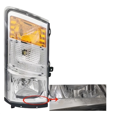 12V/24V phares combinés pour camions légers HOWO Détails d'emballage Standard ou sur mesure