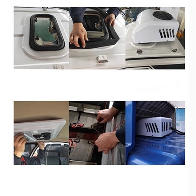 Chauffage et refroidissement électrique 12v 24v Voiture de voiture Camion Van Cabine Toit RV Tracteur AC