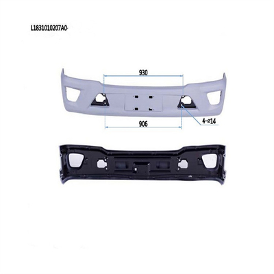 2014- Année OE 1B17053100029 Pare-chocs avant pour FOTON Aoling Pièces de rechange de camions à prix abordable