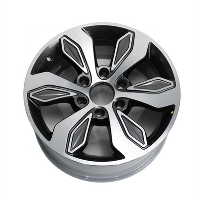 Finition en argent 13,6 largeur Jumeille de roue en alliage d'aluminium d'origine pour camionnette JAC T8
