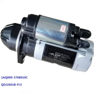 DCEC 4BT Démarreur de moteur diesel 1AQ000-3708010C pour véhicules JAC 24V 6.0KW 10 dents