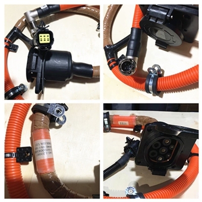 Assemblage pratique du câble de charge du connecteur EV pour la prise de charge en courant continu et le kit de voiture EV