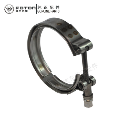 Clampe à engrenage de vers de tuyauterie réglable pour camion Foton ISF2.8/3.8 V-clampe en acier inoxydable