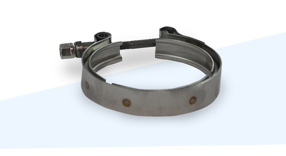 Clampe à engrenage de vers de tuyauterie réglable pour camion Foton ISF2.8/3.8 V-clampe en acier inoxydable