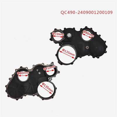 Parties de camions Chambre d'engrenage de chronométrage Pour QC480 Matériau d'acier OEM NO 2408001200500